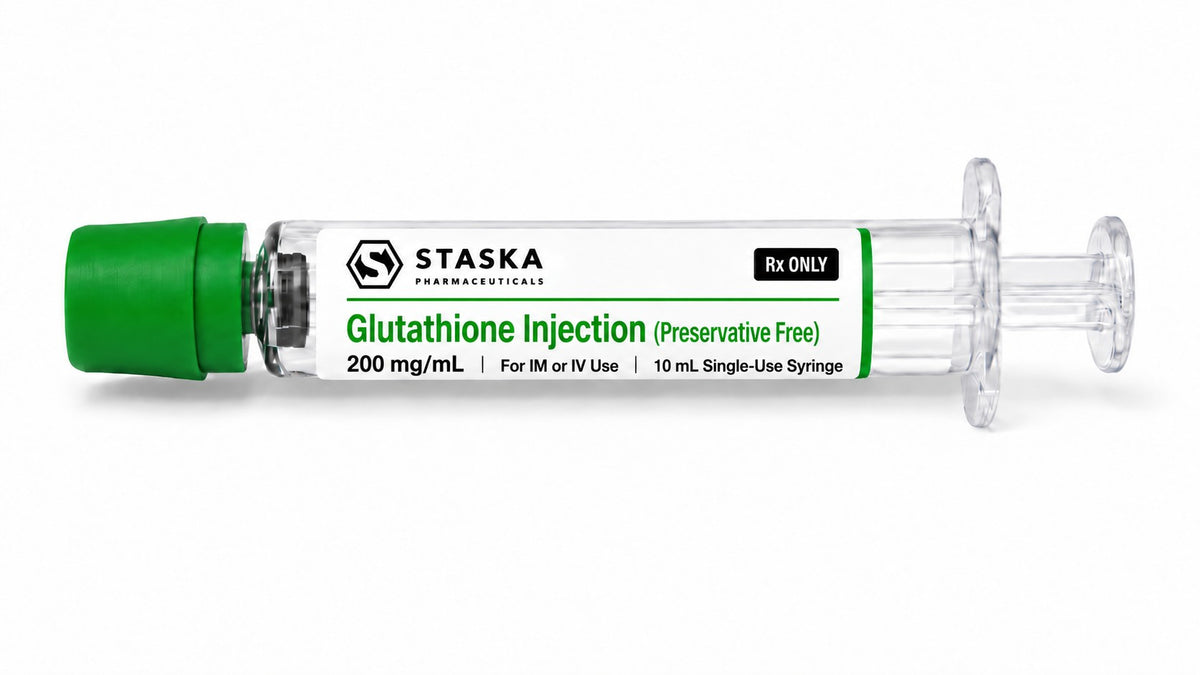 Glutathione - Preservative Free (200 mg/mL, 10 mL Syringe)