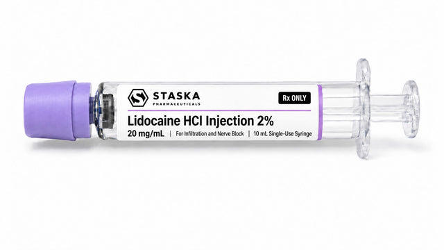 Lidocaine HCl 2% - Preservative Free (20 mg/mL, 10 mL Syringe)