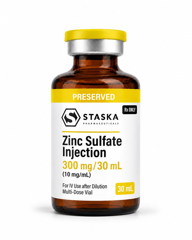 Zinc Sulfate - Preserved (10 mg/mL, 30mL Multi Dose Vial)