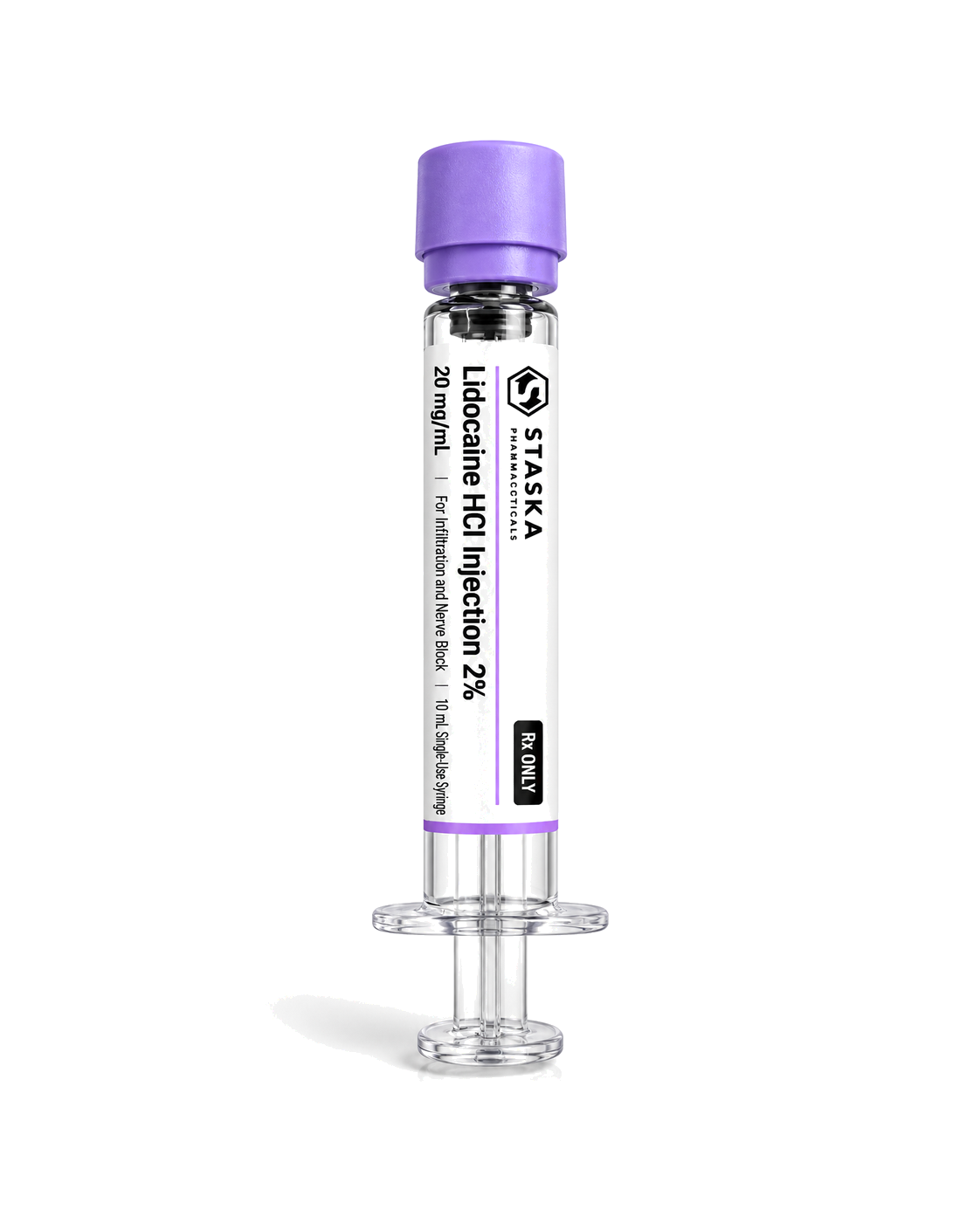 Lidocaine HCl 2% - Preservative Free (20 mg/mL, 10 mL Syringe)
