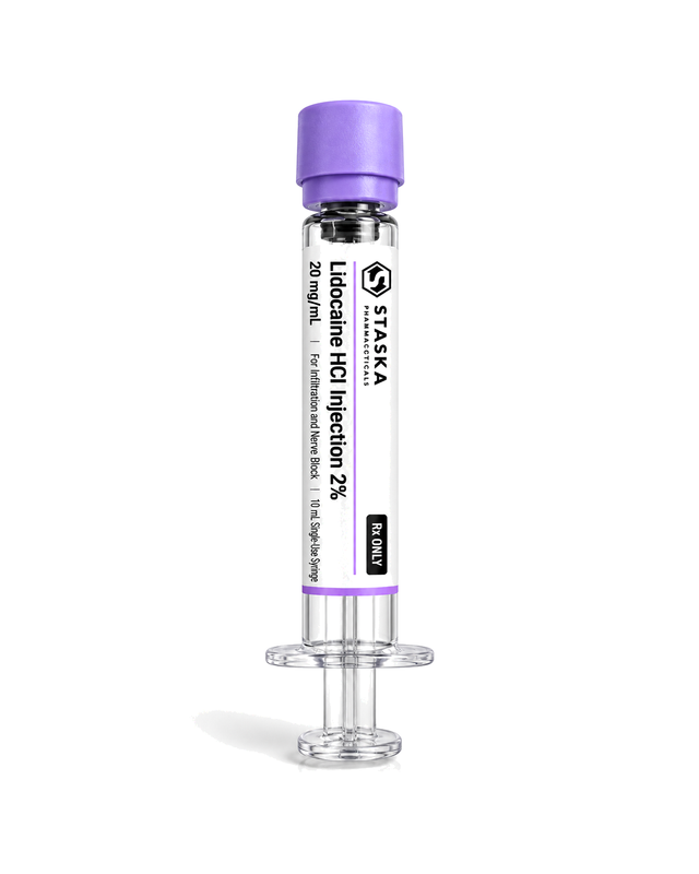 Lidocaine HCl 2% - Preservative Free (20 mg/mL, 10 mL Syringe)