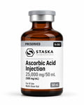 Ascorbic Acid (Non-Corn) — Preserved (500mg/mL, 50mL Multi-Dose Vial)